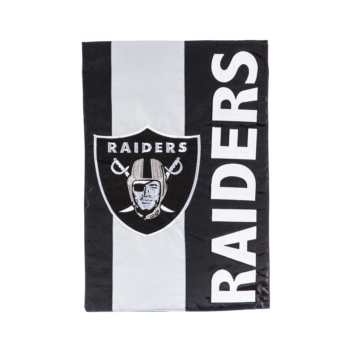 Oakland Raiders Embellished Garden Flag