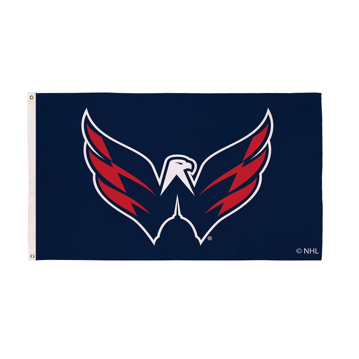 3'x5' Single Sided Flag w/ 2 Grommets, Washington Capitals