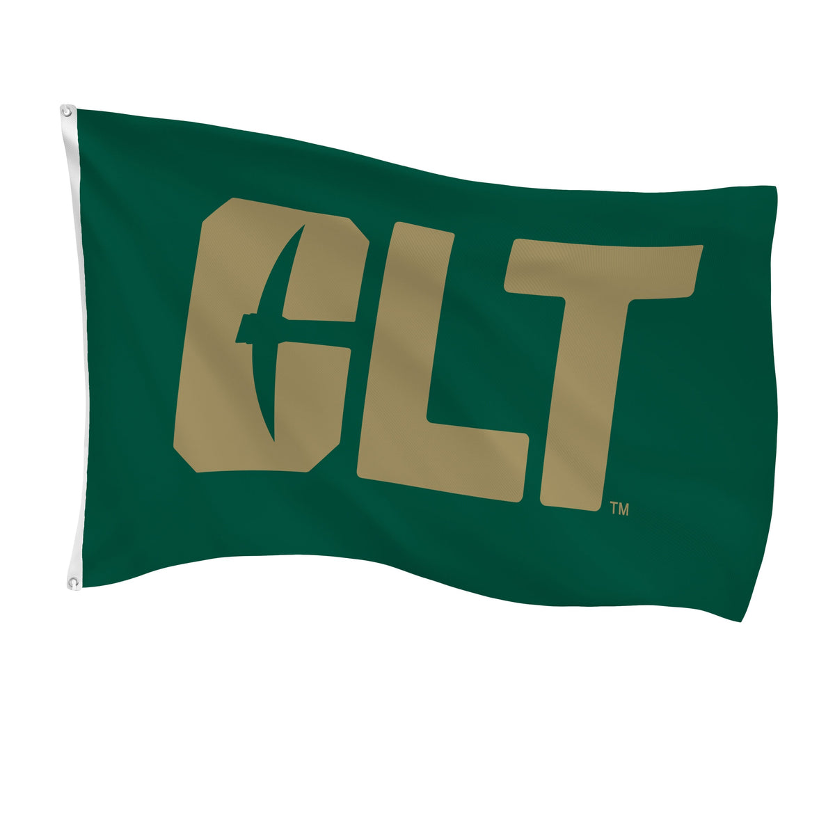 University of North Carolina, Charlotte Single Sided Flag w/ 2 Grommets, 3'x5'