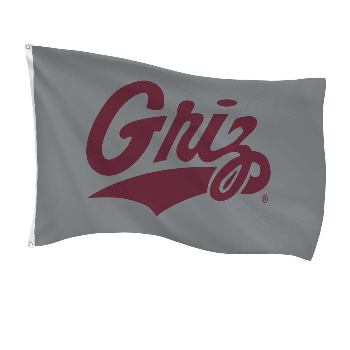 University of Montana Single Sided Flag w/ 2 Grommets, 3'x5'
