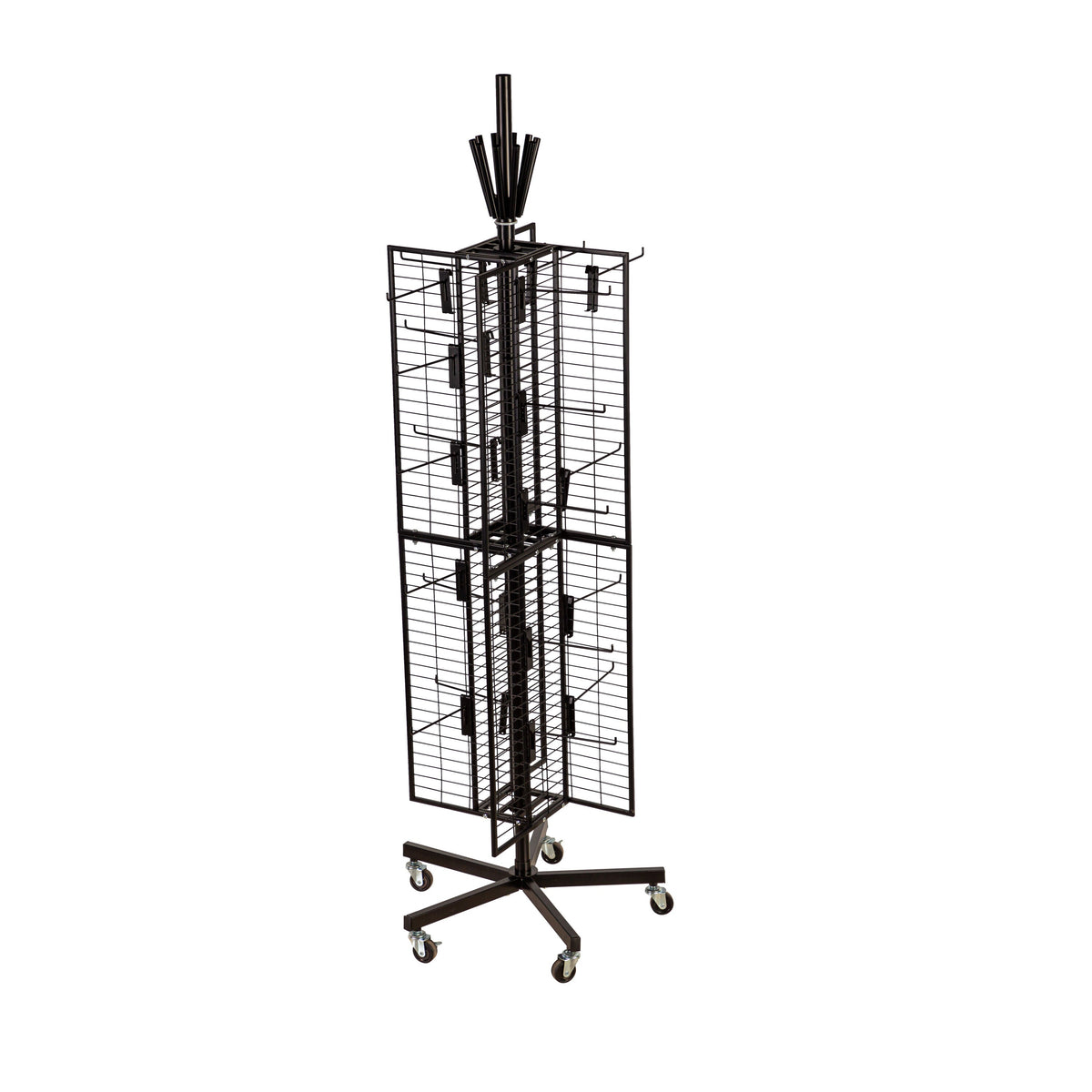 Flag Grid Display with Pinwheel Holder