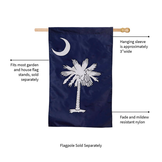 South Carolina House Applique Flag