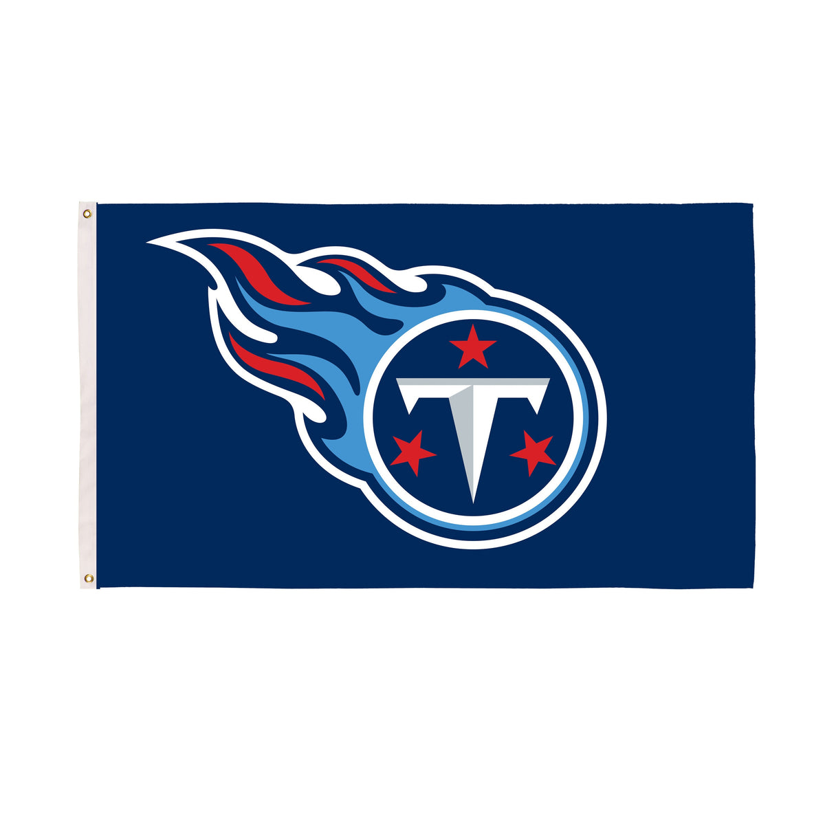 Tennessee Titans Single Sided Flag w/ 2 Grommets, 3'x5'