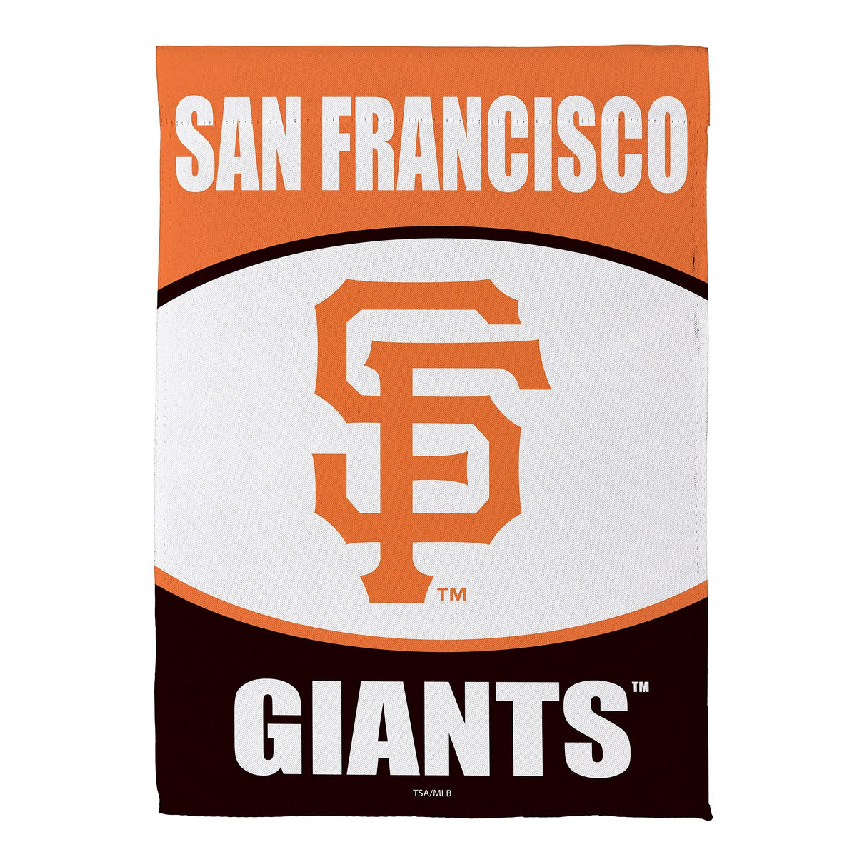 San Francisco Giants Suede Garden Flag
