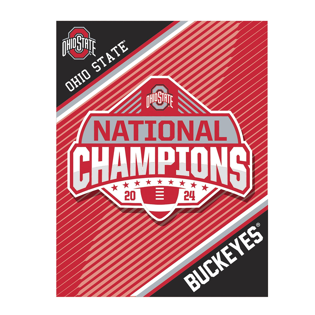 Ohio State University CFP National Champions 2025 Flag, GDN