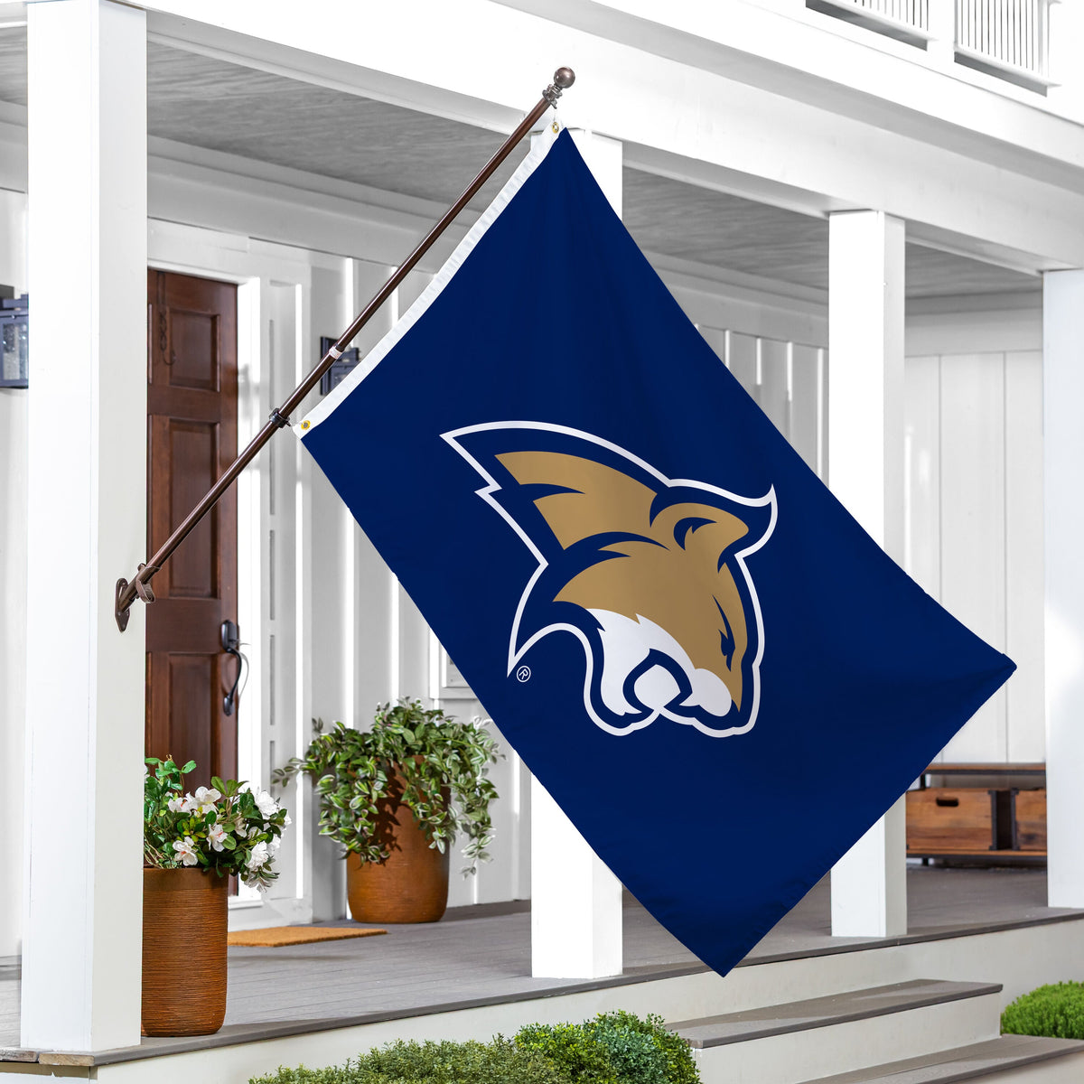 Montana State University Single Sided Flag w/ 2 Grommets, 3'x5'