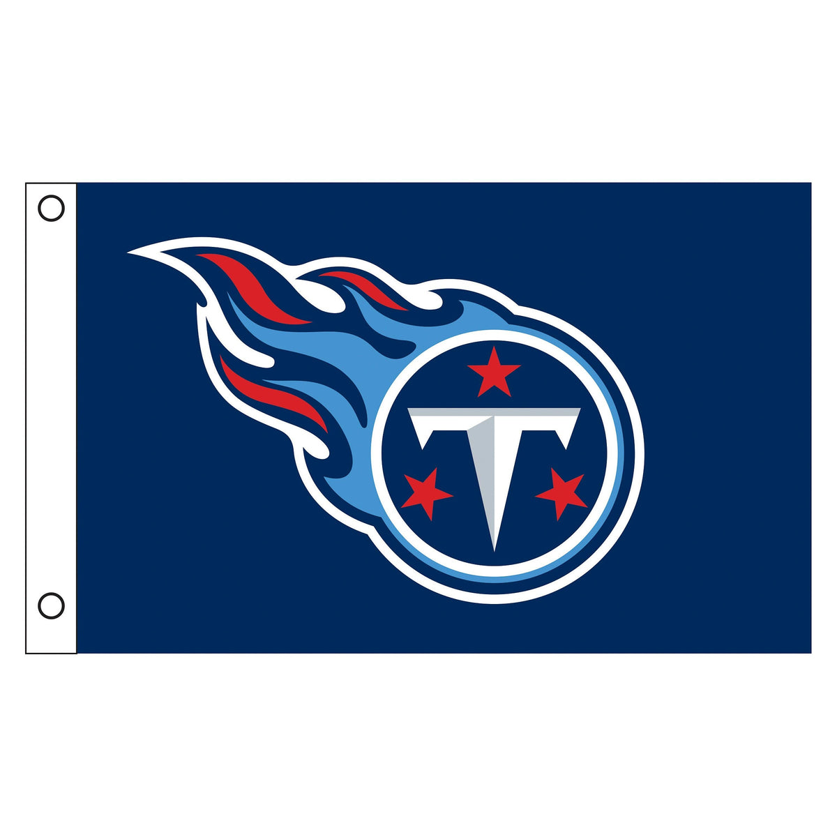 Tennessee Titans Single Sided Flag w/ 2 Grommets, 3'x5'