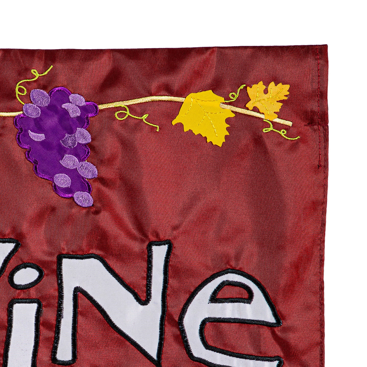 Wine A Bit, You'll Feel Better Applique Garden Flag