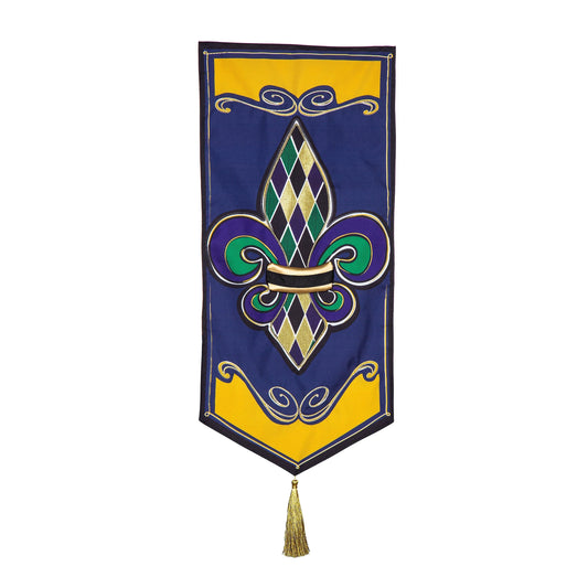 Fleur de Lis Everlasting Impression Garden Flag