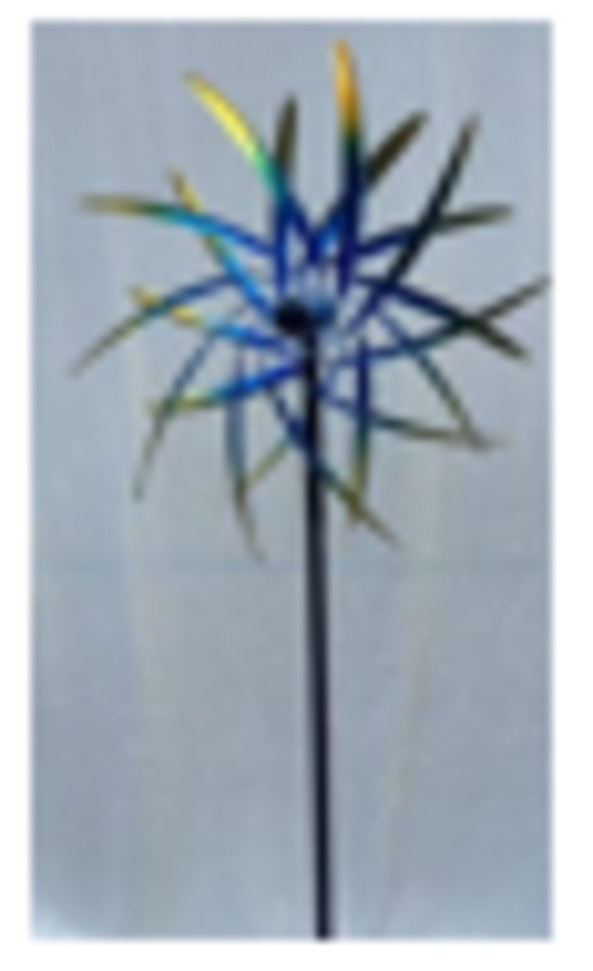 Metal Whirlwind Wonder Wind Spinner 75"H