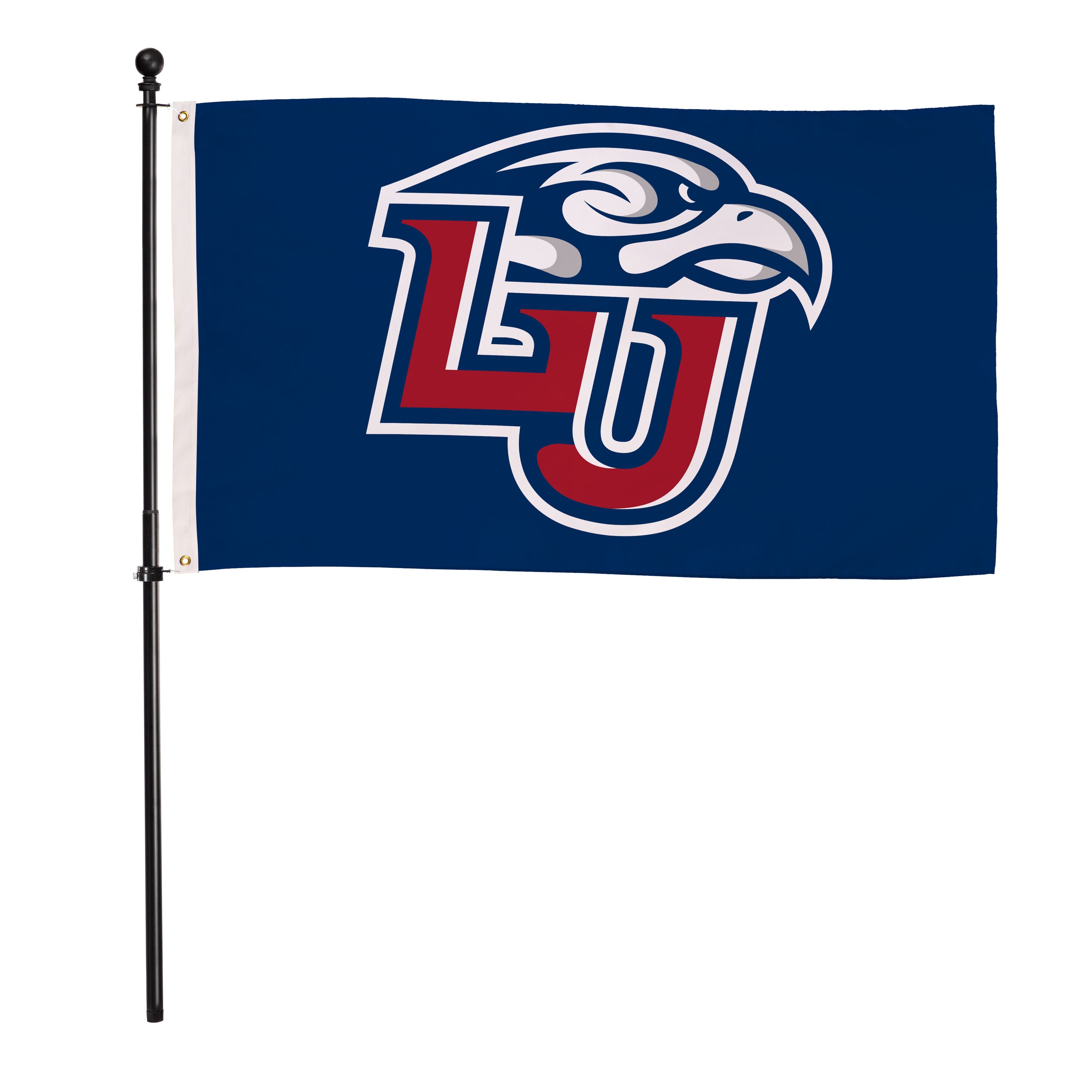 Liberty University Single Sided Flag w/ 2 Grommets, 3'x5'