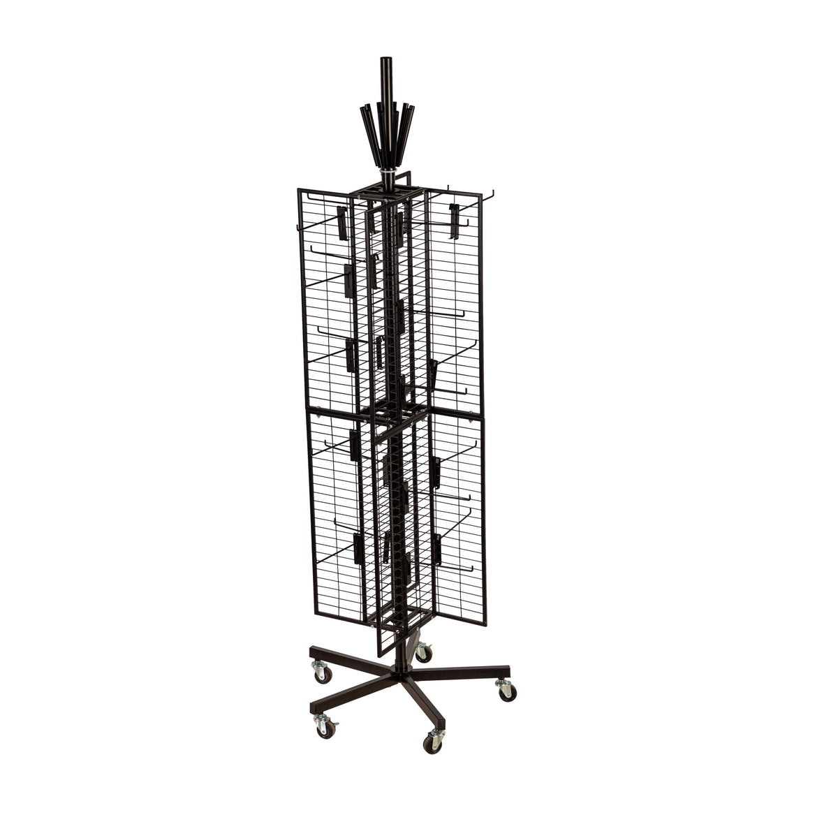 Flag Grid Display with Pinwheel Holder