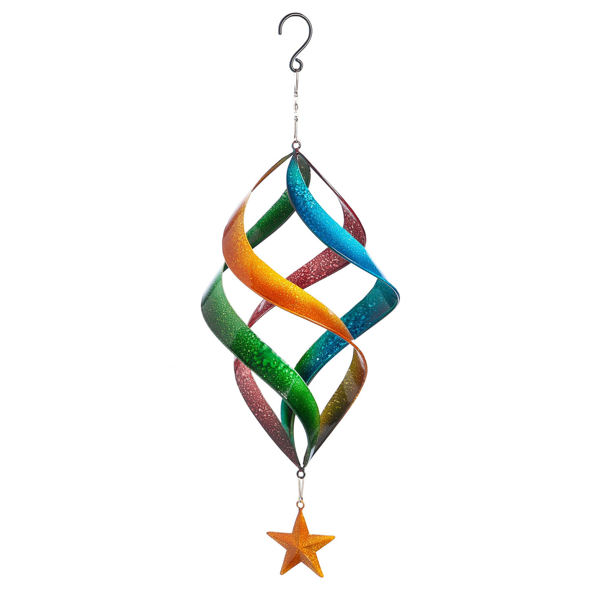Connected Spiral Kinetic Spinner