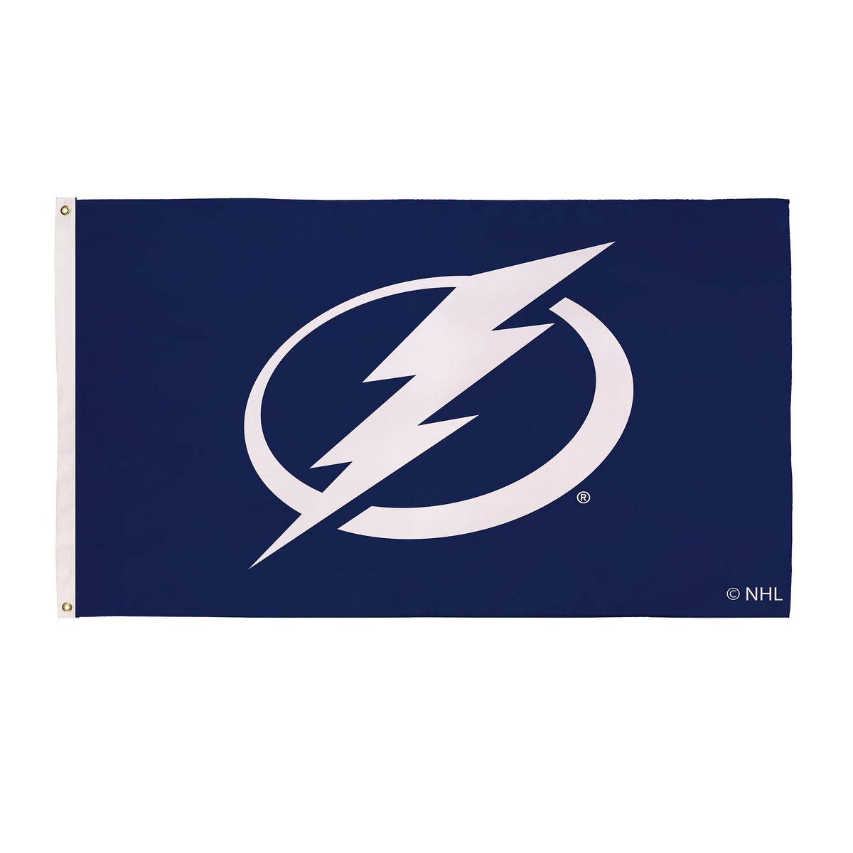 Tampa Bay Lightning Single Sided Flag with 2 Grommets, 3'x5'