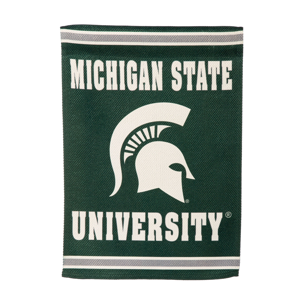 Embossed Suede Flag, GDN Size, Michigan State University