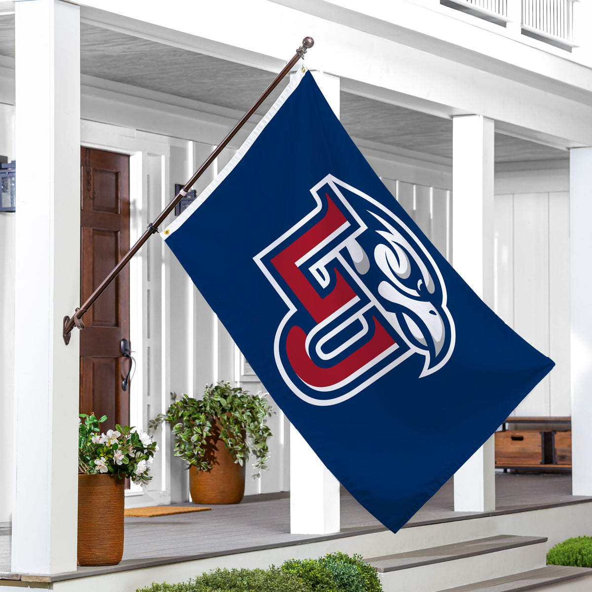 Liberty University Single Sided Flag w/ 2 Grommets, 3'x5'