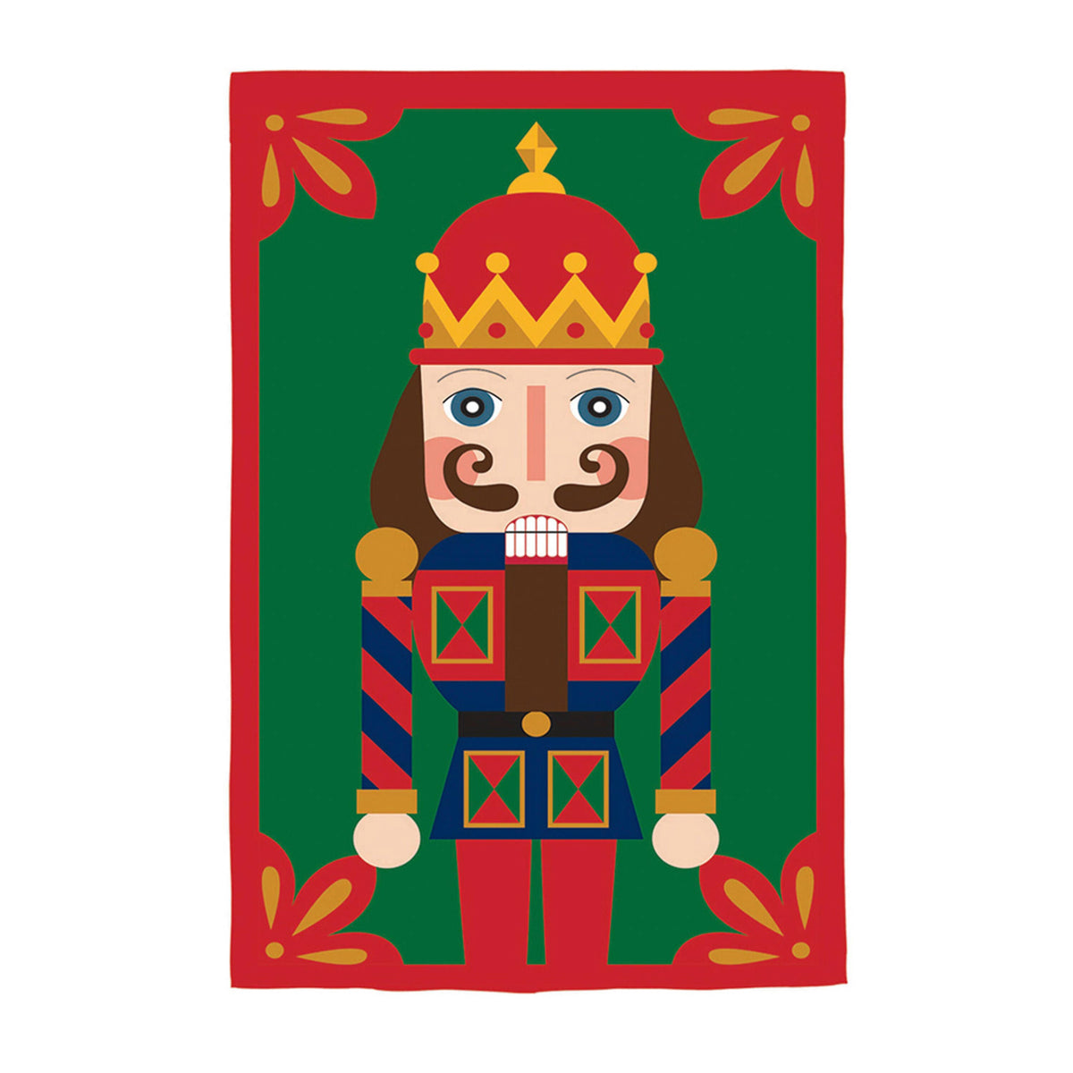 Nutcracker Applique House Flag