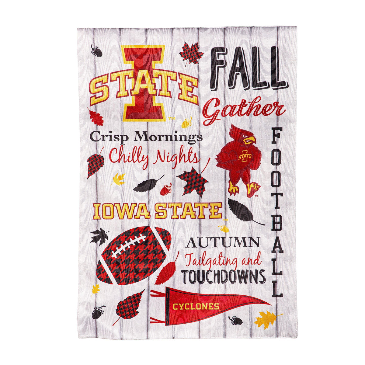 Iowa State University, Moire Flag, GDN, Fall Seasonal