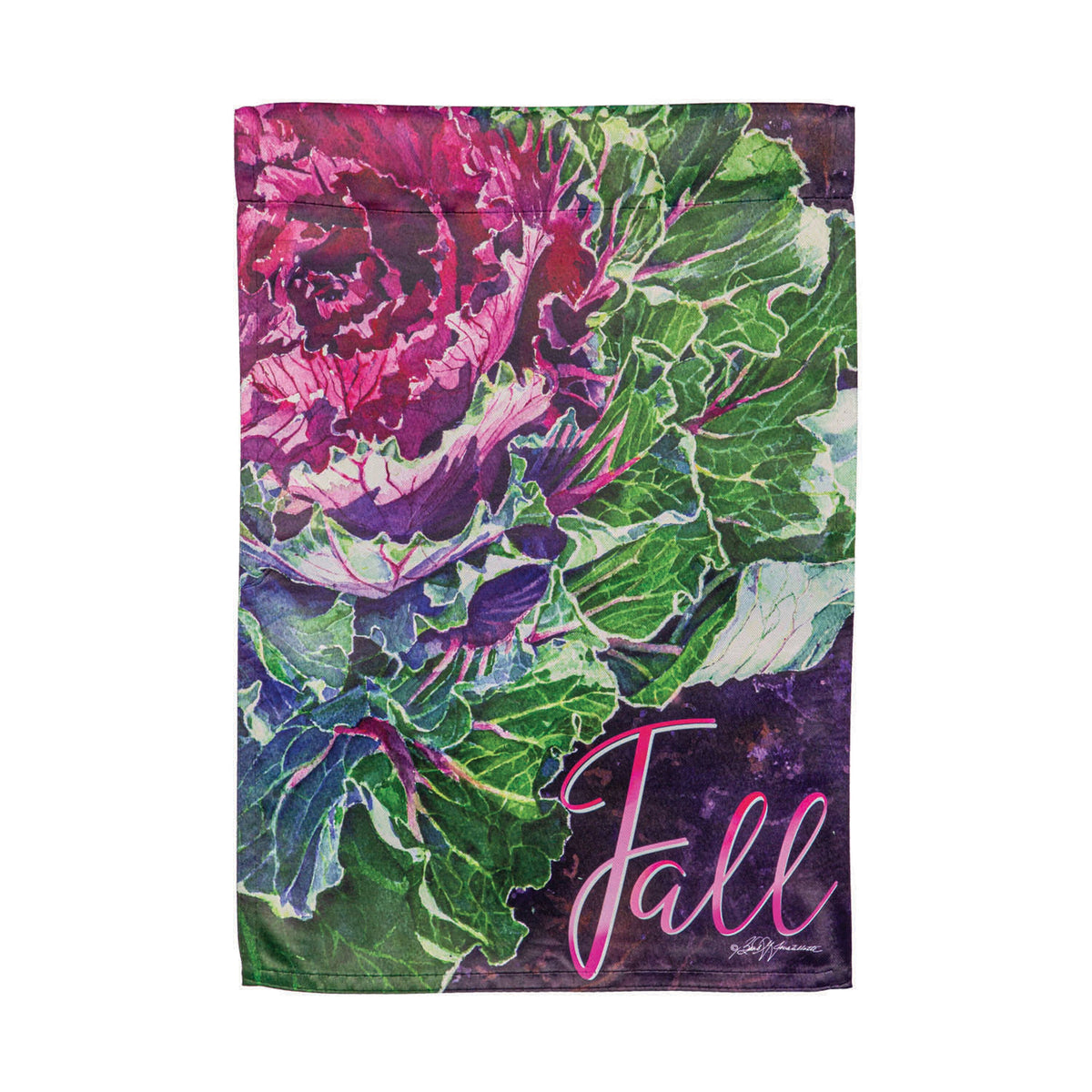 Fall Beauty Suede Garden Flag