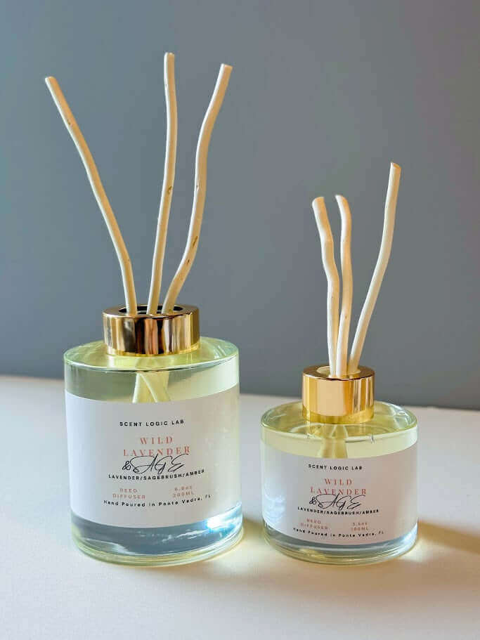 Wild Lavender Reed Diffuser | Calming Floral Home Fragrance