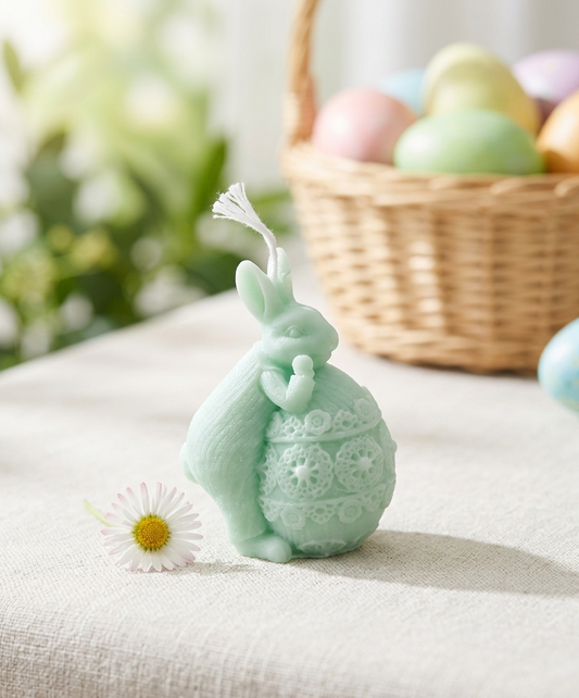 Mini Easter Bunny Candle