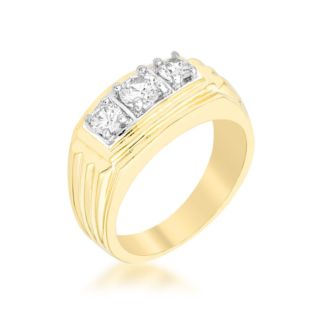 Avera Jenn 0.2ct Cubic Zirconia Pave Parallel Ring