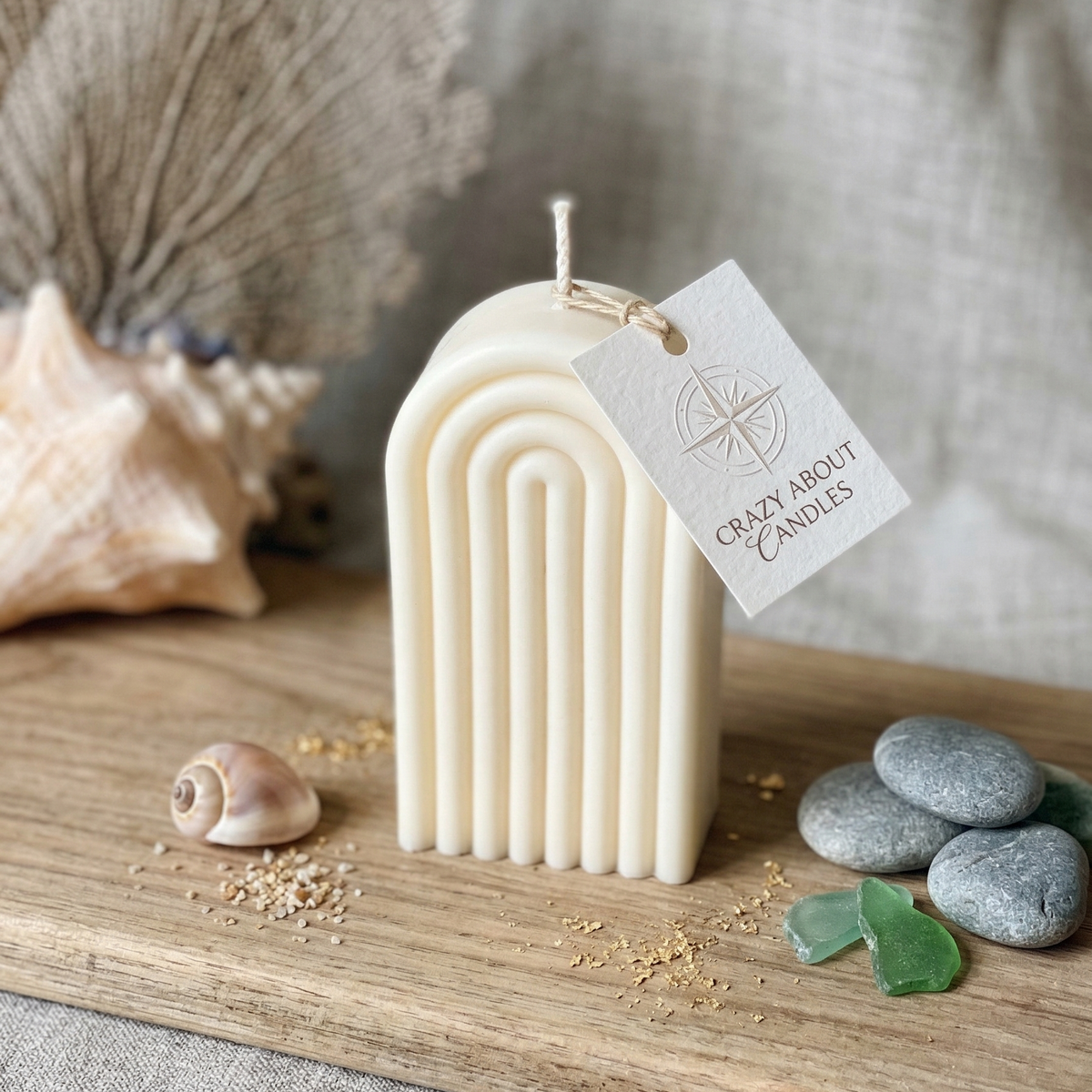 The Rainbow Arch Candle — A Statement Piece That Burns Beautiful