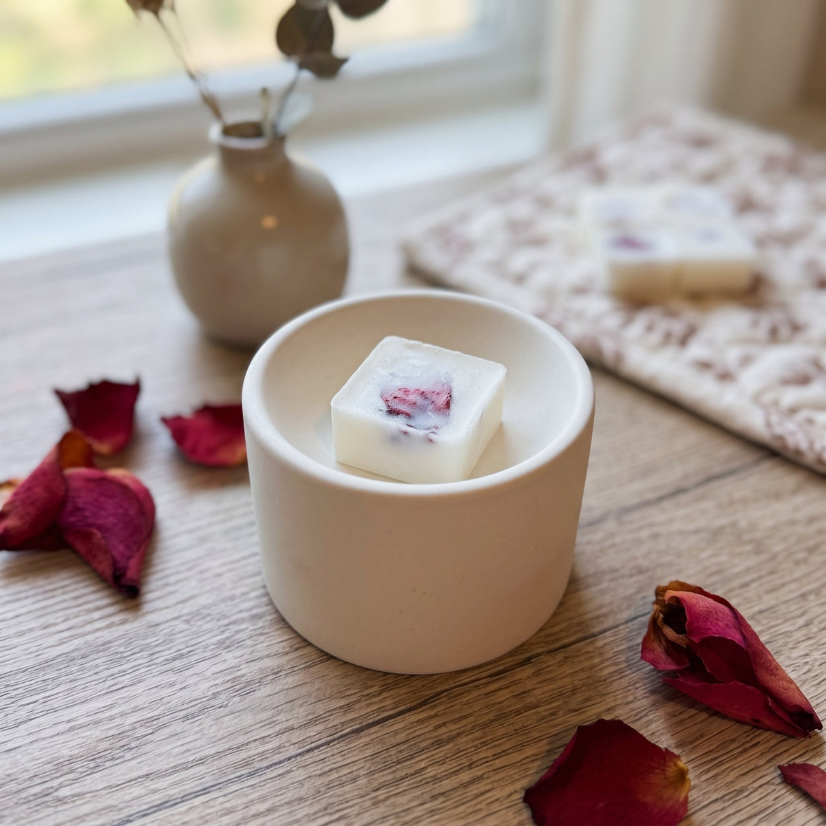 Rose Petal Soy Wax Melts Refill — 4 oz