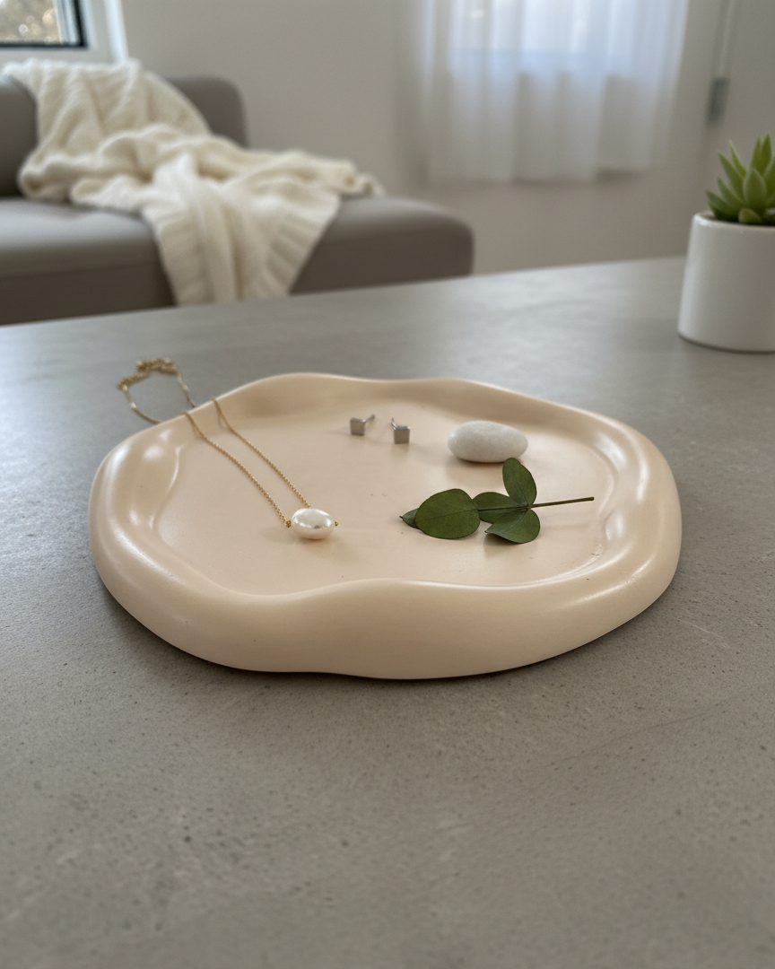 Jesmonite Jewelry Tray