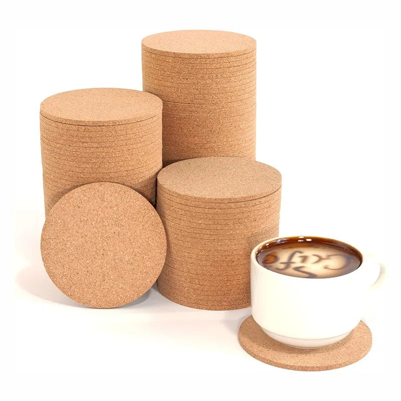 Cork Coasters Table Coasters for Coffee Cup Coaster Aesthetic Coasters for Drinks Bottom for Drinking Cup