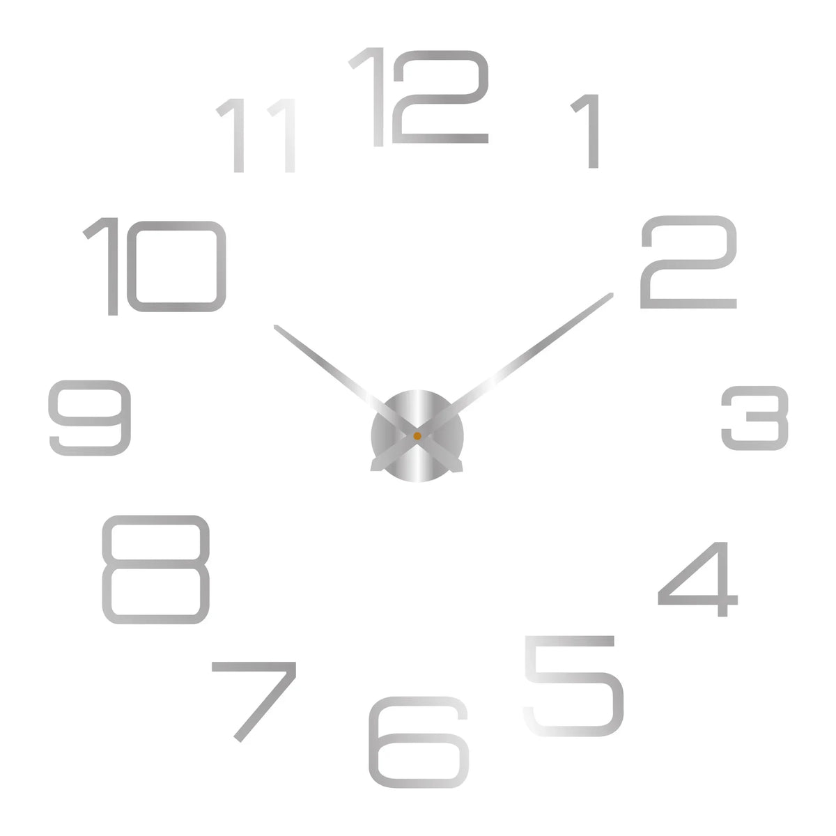 Large 3D Wall Clock Luminous Classic Wall Clocks DIY Digital Clock Wall Watches Stickers Silent Clock for Home Living Room Table