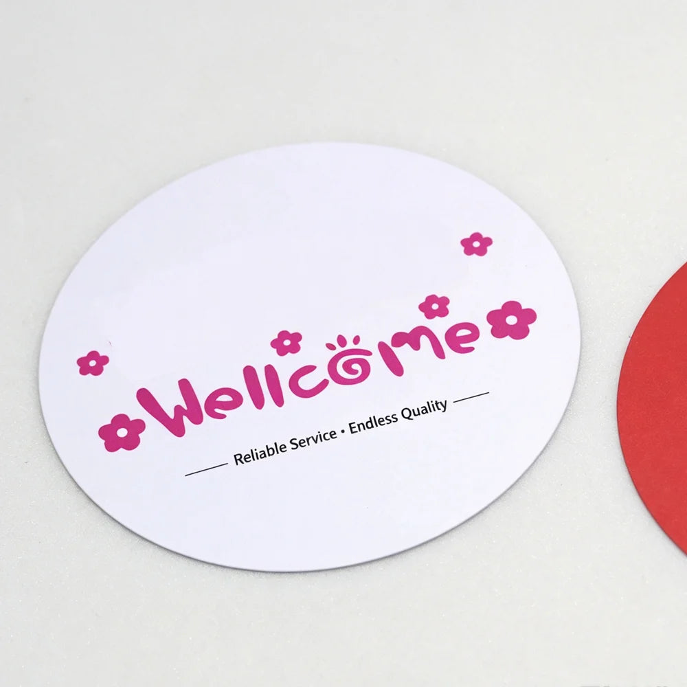 200PCS Customized Content Personalized Logo Paper Bar Hotel Coffee Milk Tea Beverage Disposable Hot Drink Coaster