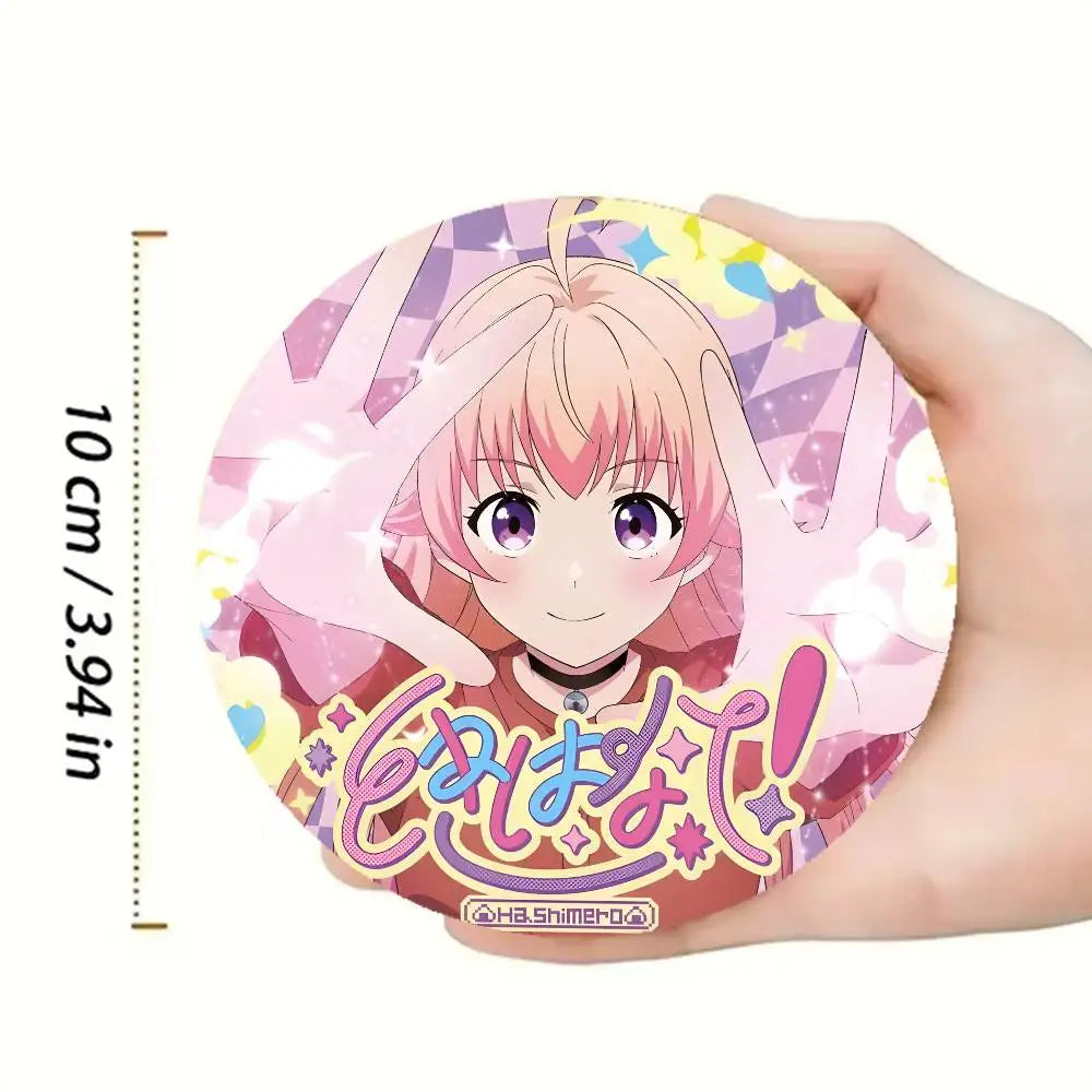 Nico Wakatsuki W-Witch Watch Heat-Resistant Pine Coasters Lightweight Sturdy for All Drinkware Easy to Clean