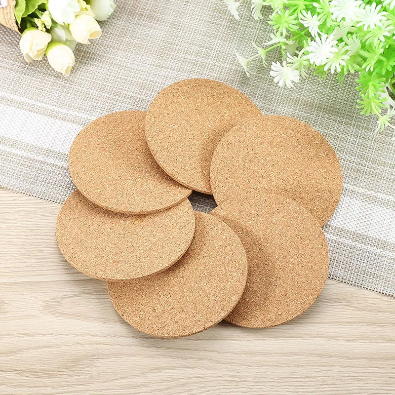 Cork Coasters Table Coasters for Coffee Cup Coaster Aesthetic Coasters for Drinks Bottom for Drinking Cup