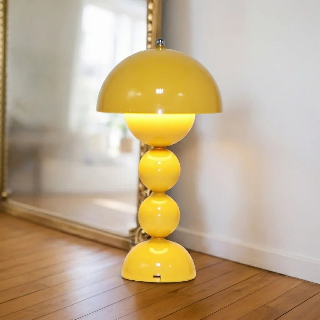 Metal Touch Switch Nordic LED Table Lamp Bedroom Bedside Flower Bud Desk Lamp Living Room Dining Table Decoration LED Light