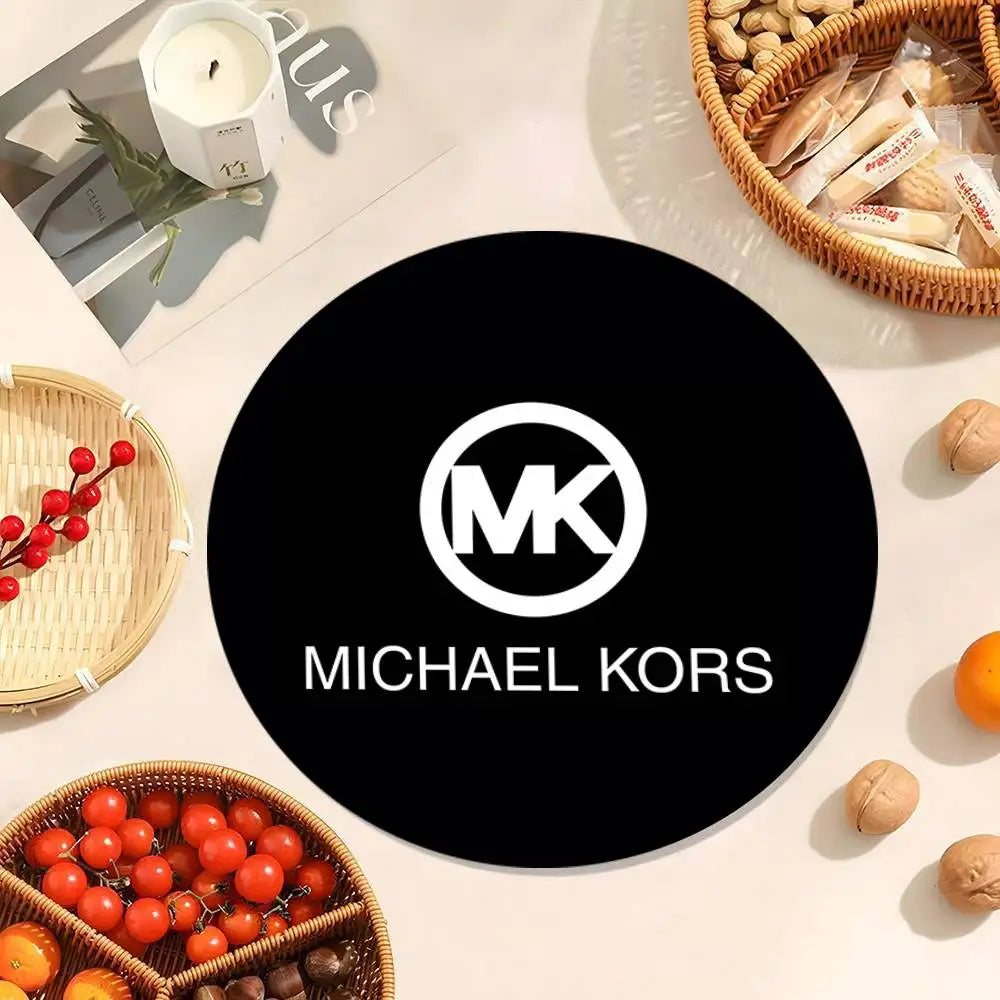M-Michaels-Fashion-Kors Coasters 10cm Round Wooden Suitable For Drinks Tea Coffee Home Gift Choice Holidays
