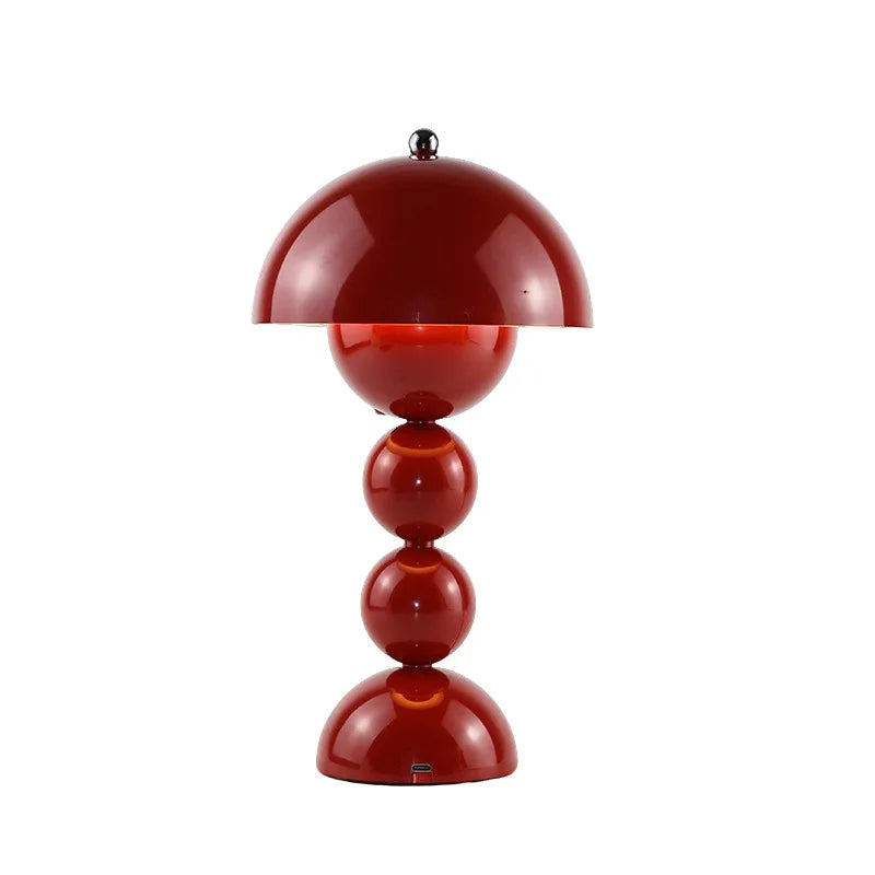 Metal Touch Switch Nordic LED Table Lamp Bedroom Bedside Flower Bud Desk Lamp Living Room Dining Table Decoration LED Light