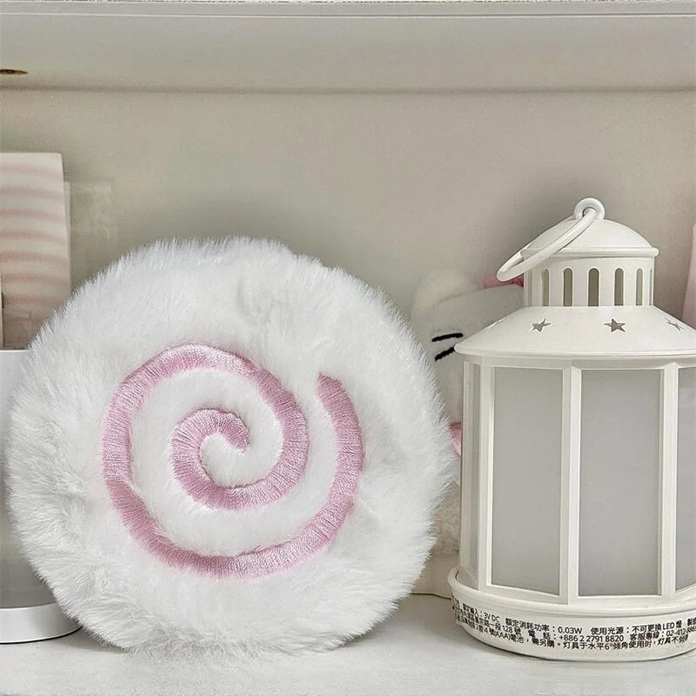 Cute Cartoon Coasters Pink Fish Board Plush Coaster for Girl's Heart Shooting Prop Thick Insulated Coaster Home Decoration Gifts