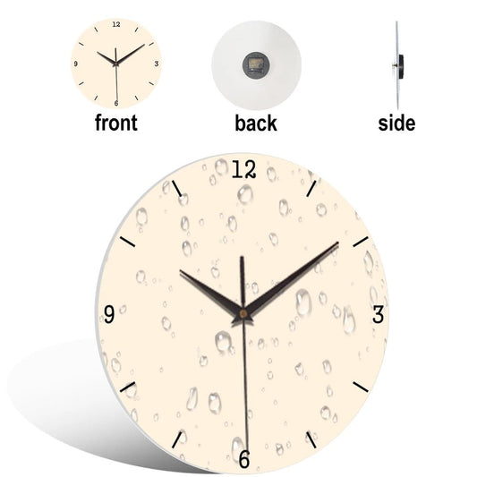 Send Photos Custom Art Clock Art Wall Clock Home Fashion Decoration Silent Quartz Clock Family Gift 12 "- 14" - Unique Finds Market LLC