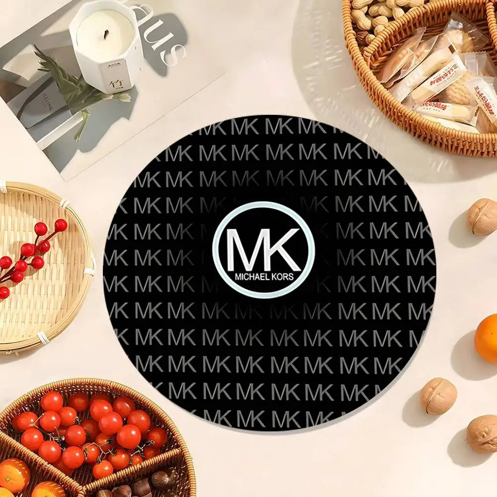 M-Michaels-Fashion-Kors Coasters 10cm Round Wooden Suitable For Drinks Tea Coffee Home Gift Choice Holidays