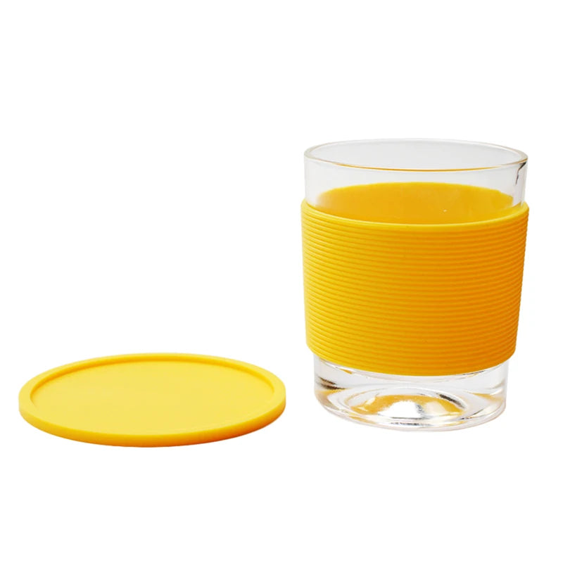 6Pack Silicone Coasters for Drinks Anti-Slip Durable Reusable Drink Coasters Set Non Slip Cup Coasters Silicone Coasters