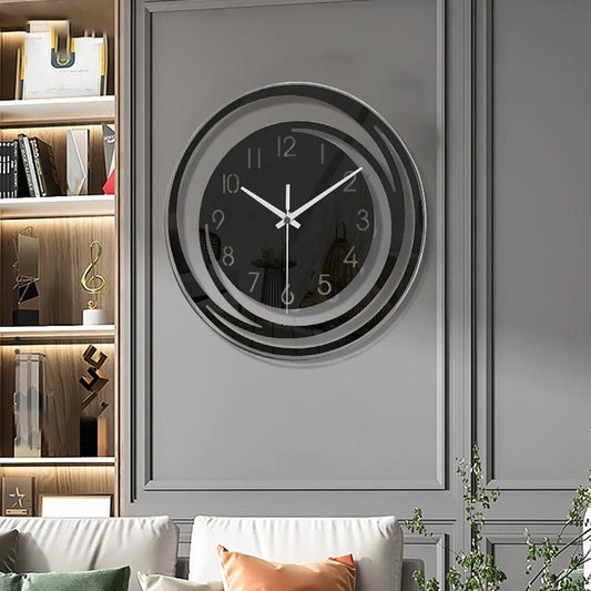 Simple Style Wall Clock Acrylic Living Room Home Decor Digital Clocks Modern Design Swinging Pendulum Bedroom Ornament - Unique Finds Market LLC