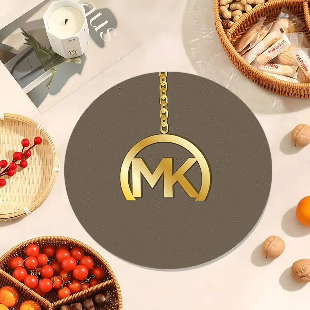 M-Michaels-Fashion-Kors Coasters 10cm Round Wooden Suitable For Drinks Tea Coffee Home Gift Choice Holidays