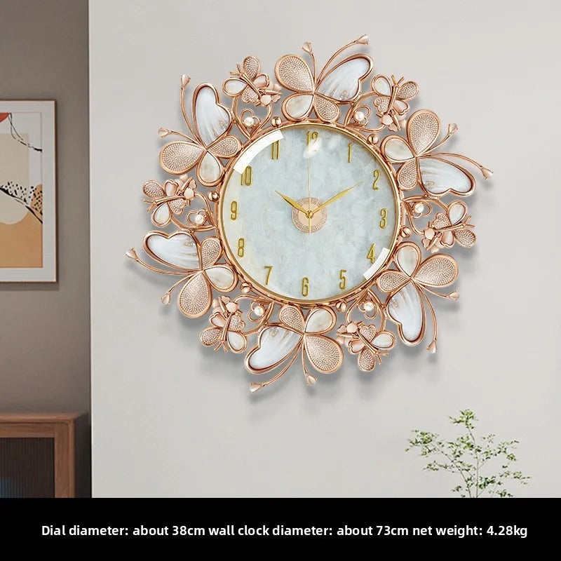 Modern Luxury Quartz Wall Clock Silent Oversized Creative Art Living Room Home Office Unique Gift Non Ticking Wall Art Elegant