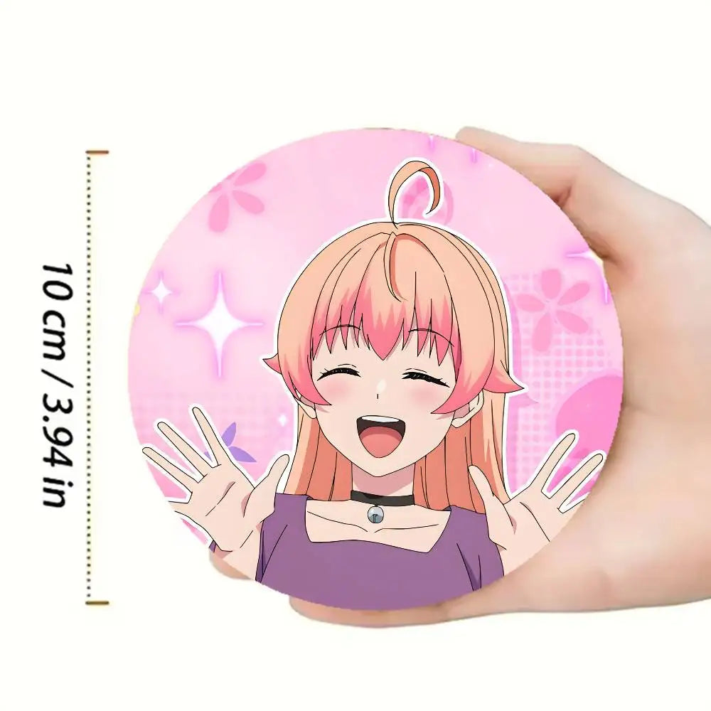 Nico Wakatsuki W-Witch Watch Heat-Resistant Pine Coasters Lightweight Sturdy for All Drinkware Easy to Clean