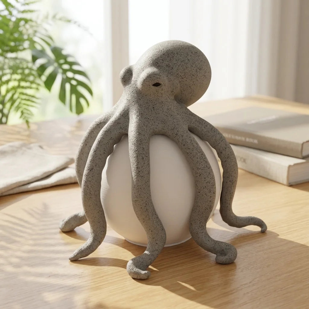 Octopus Ocean Table Lamp 3D Led Bedside Lamp Bedroom Decoration Lights Led Nightlights Sleeping LED Jellyfish Lamp