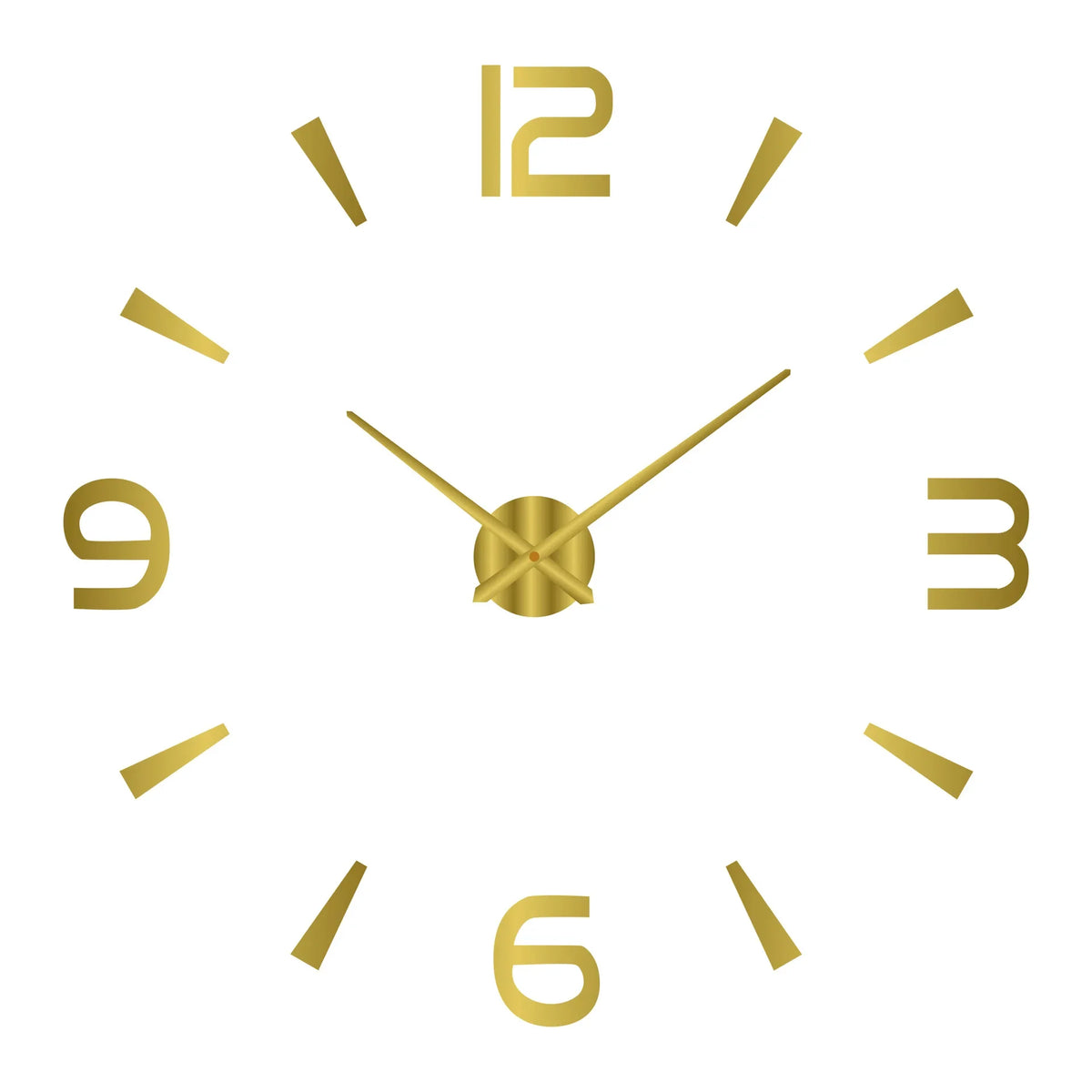 Large 3D Wall Clock Luminous Classic Wall Clocks DIY Digital Clock Wall Watches Stickers Silent Clock for Home Living Room Table