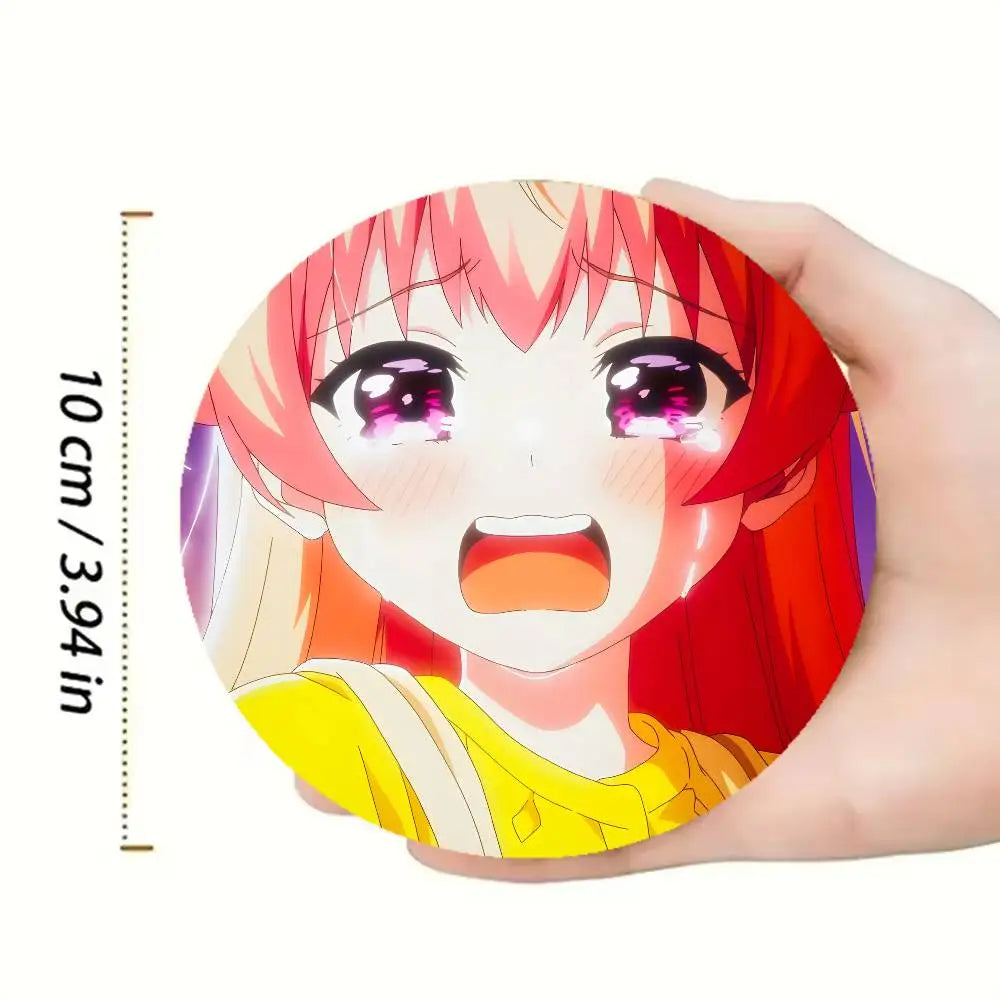 Nico Wakatsuki W-Witch Watch Heat-Resistant Pine Coasters Lightweight Sturdy for All Drinkware Easy to Clean