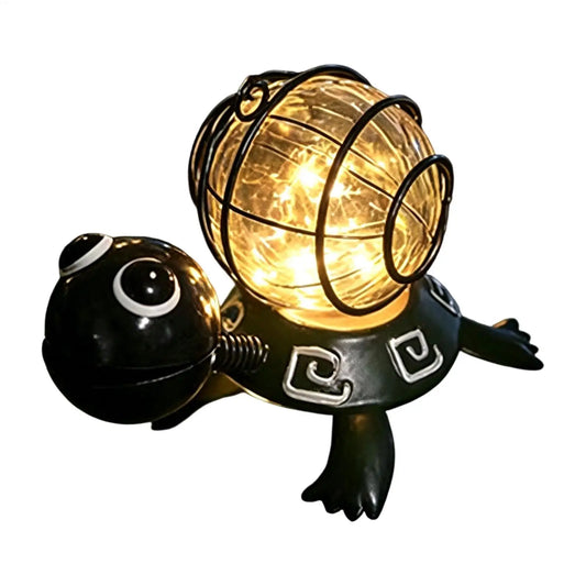 Turtle Garden Decor Waterproof Metal Turtle Shaped Decorative Light Solar Powered Garden Decor For Yard Patio Path Landscapes - Unique Finds Market LLC