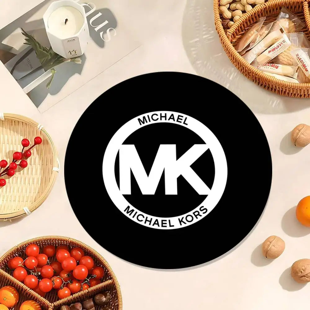 M-Michaels-Fashion-Kors Coasters 10cm Round Wooden Suitable For Drinks Tea Coffee Home Gift Choice Holidays